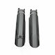 Polisport Motorcycle Front Suspension Protectors KTM 125 EXC Black