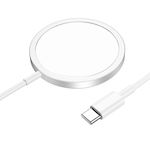 Hoco Magsafe Charger 15W Power Delivery Whites (CW47)