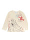 Kids' Shirt Long Sleeve Ecru Frozen