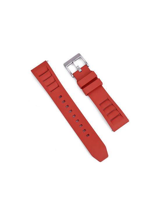 Rochet Rubber Strap Red 22mm