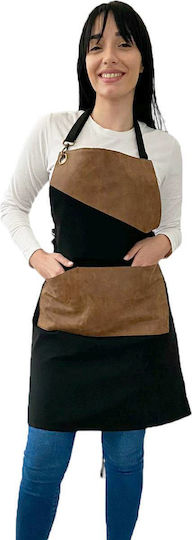 About Basics Apron Waist Black