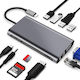 ATC USB-C Docking Station mit HDMI 4K PD Ethernet Gray (06.005.0086)