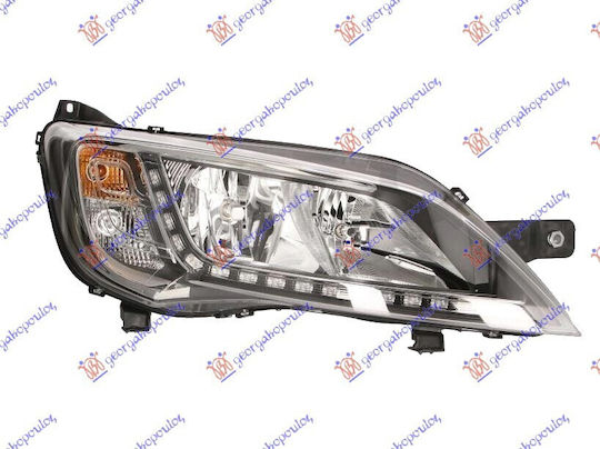 Depo Front Lights Led for Citroen Jumper Fiat Ducato Peugeot Boxer