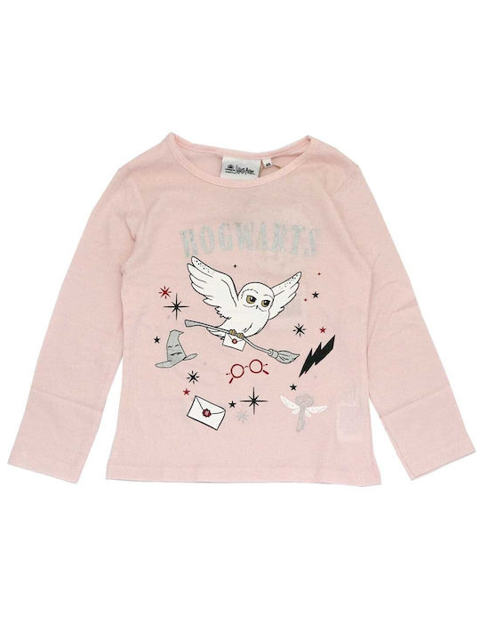 Warner Bros Kids' Blouse Long Sleeve Pink