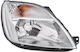 Tyc Front Lights for Ford Fiesta