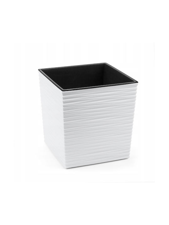 Lamela Juka Topf Kunststoff Chisel White 30x30x31cm.