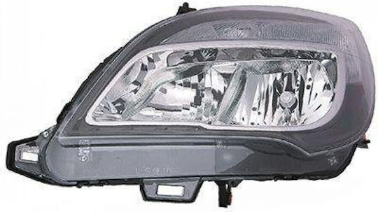 Depo Left Front Lights for Opel Meriva 1pc