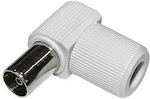 Adeleq Conector Coaxial feminin Colțar 1buc