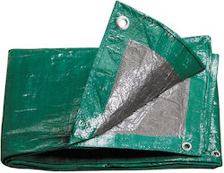 Compass Αδιάβροχος Μουσαμάς 190gr/m² 5x4m Βαρέως Τύπου Πράσινος