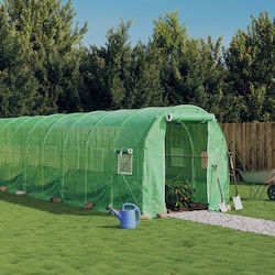 vidaXL 3188018 Greenhouse House Type with Metal Frame 6x2x2m