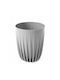 Lamela Mira Kunststoff Blumentopf Grau 19x19x22,6 cm
