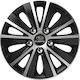 Versaco Car Hubcap Set Rapide Nc with Subaru Emblem 15" 4pcs Silver