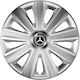 Versaco Car Hubcap Set Aviator with Mercedes Be...
