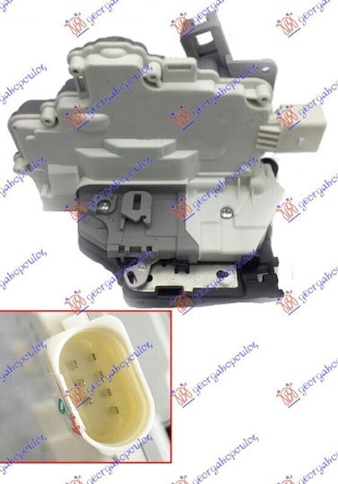Prasco Türschloss mit Installation Rückseite Volkswagen Passat 8K0839016