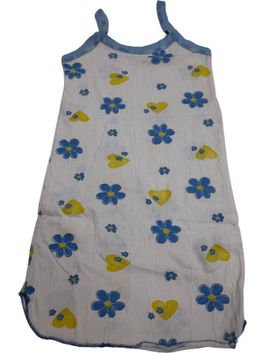 Tres Chic Kids' Nightgown Summer Light Blue