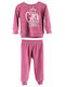 Joyce Kinder Schlafanzug Winterlich Baumwoll Rosa Girl boss