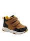 Miguel Kids Boots with Velcro Yellow