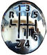 Shift Knob for Mazda 6 Renault Master 1999+ Silver