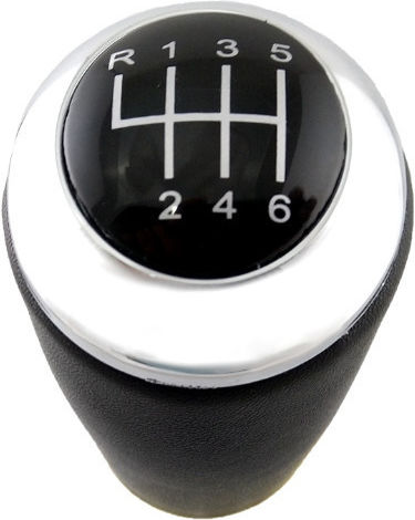 Πόμολο Ταχυτήτων για Mazda 3 / 6 2003-2009 Μαύρο