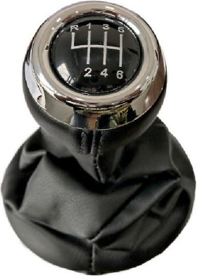 Πόμολο Ταχυτήτων για Mazda 6 Mini Cooper 2006+ Μαύρο