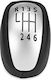 Car Shift Knob for Mazda 3 6 Renault Laguna 2007-2015 Black