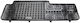 Sahler Rear Mats 2pcs Tray Type for Peugeot Traveller Opel Zafira Life Toyota Proace (Verso) Citroen SpaceTourer Mazda 2 Black
