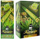 HBI EUROPE GMBH Πουρόφυλλα KingPin Hemp Blunts Wraps 100mm 5cm Καφέ 4τμχ