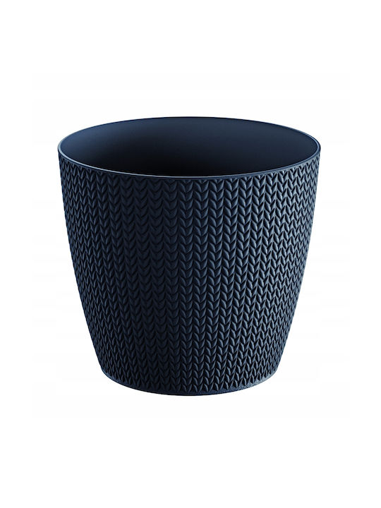 Prosperplast Wheaty Flower Pot 19x16.7cm Anthracite DWH190-S433