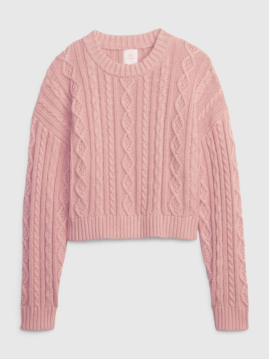 GAP Kids Sweater Long Sleeve Pink