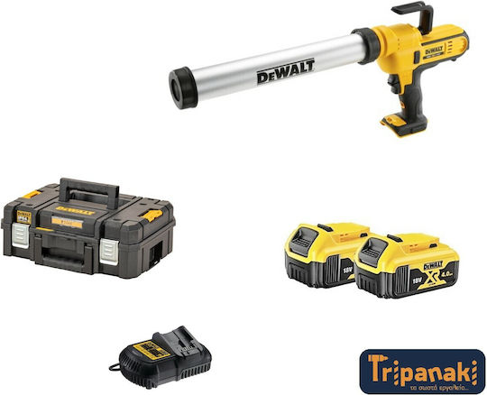 DEWALT DeWALT Battery Electric Silicone Glue Gun 18V 2x4Ah