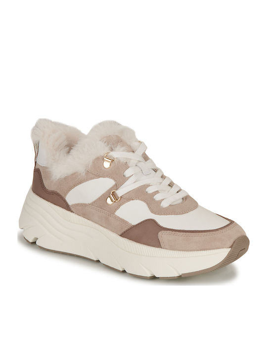 D Diamanta Damen Sneakers Beige