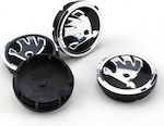 Wheel Center Caps Skoda with 60mm Internal Diameter 4pcs