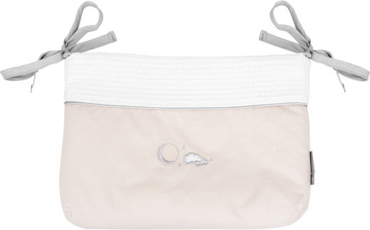 Kikka Boo Baby Crib Bumper Dream Big Beige