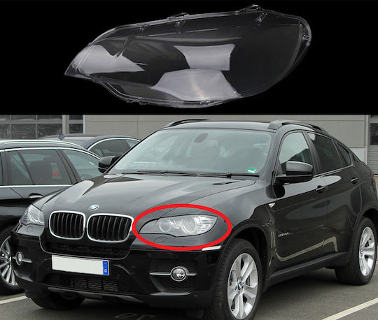 Кристал на фаровете за BMW X6 1бр