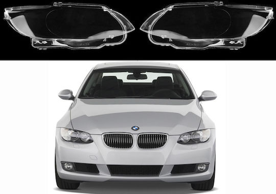 Headlight Crystal BMW Series 3 E92 2006-2010 Set of 2 Pieces