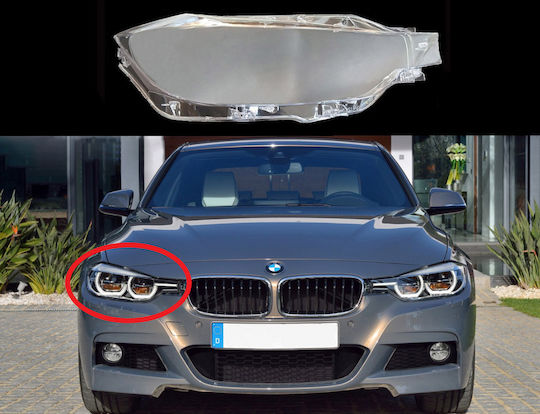 Rechte Scheinwerferkristall BMW Serie 3 2015-2019