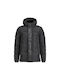 Jack & Jones Boys Quilted Coat Black with Ηood