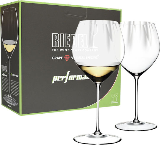 Riedel Performance Σετ Ποτήρια για Λευκό Κρασί από Γυαλί Κολωνάτα 2τμχ