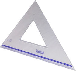 Pratel Instrument Geometric Triunghi Plastic Transparent