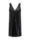 Only Summer Mini Evening Dress Leather Black