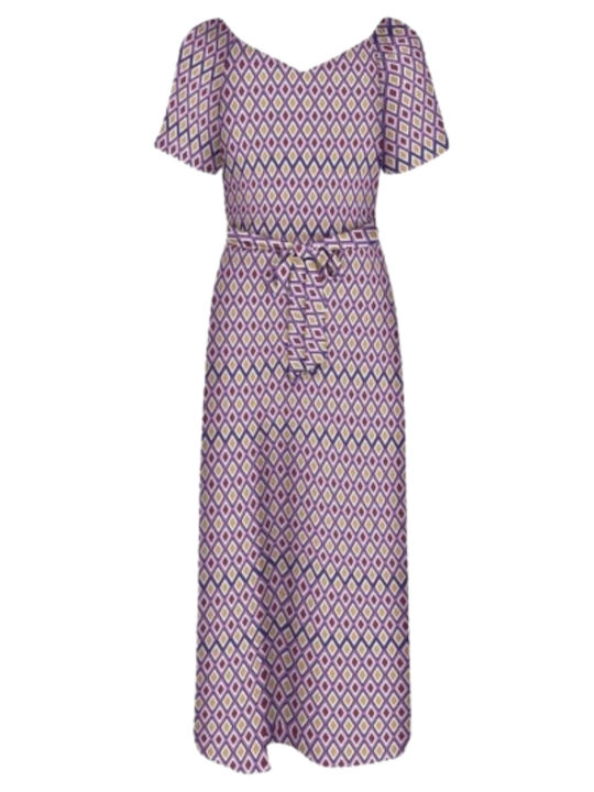 Only Life Sommer Maxi Kleid Radiant Orchid