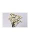 Bouquet of Artificial Flowers White 45cm 1pcs