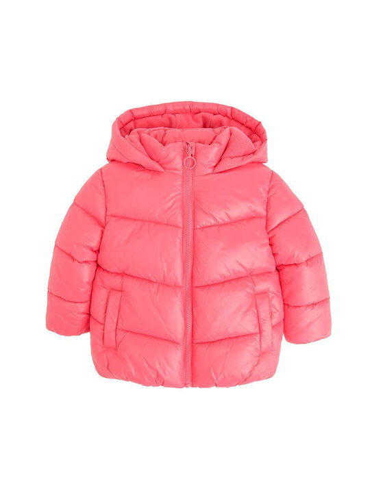 Cool Club Girls Casual Jacket Fuchsia with Ηood