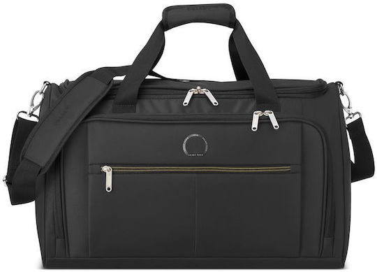 Delsey Pin Up 6 Σακ Βουαγιάζ Μαύρο Υφασμάτινο Μ50xΠ30xΥ30εκ.