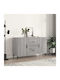 Bufet cu Sertare Gri 100x36x60cm