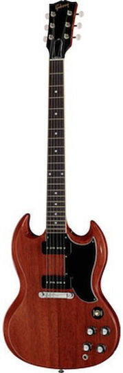 Gibson SG Special Vintage Elektrische Gitarre SG mit 2xP90 Tonabnehmerkonfiguration Cherry mit Tasche