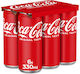 Coca-Cola Cola με Ανθρακικό σε Κουτί 6x330ml