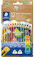 Staedtler Noris Jumbo Maxi Coloured Pencils Set 12pcs