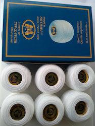 Πεταλούδα Lace Yarn 40 White