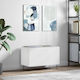 vidaXL Έπιπλο Hi-Fi Λευκό 38x74.5x48cm